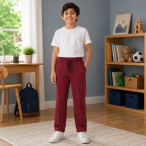 boys pk trouser red 4