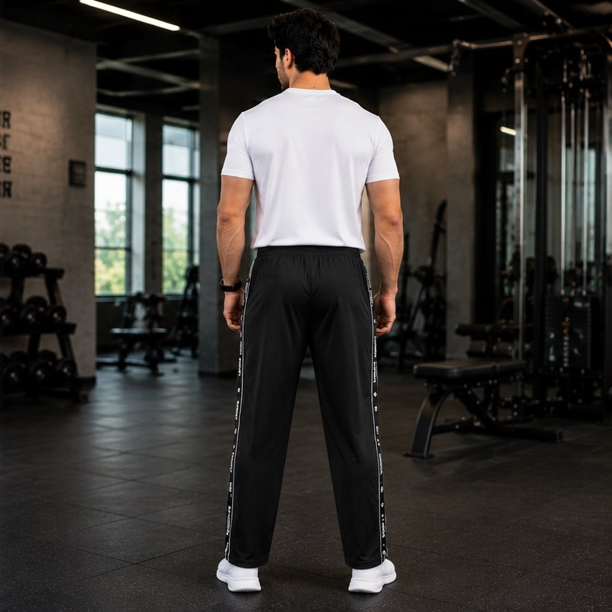men imported drifit black model back resize