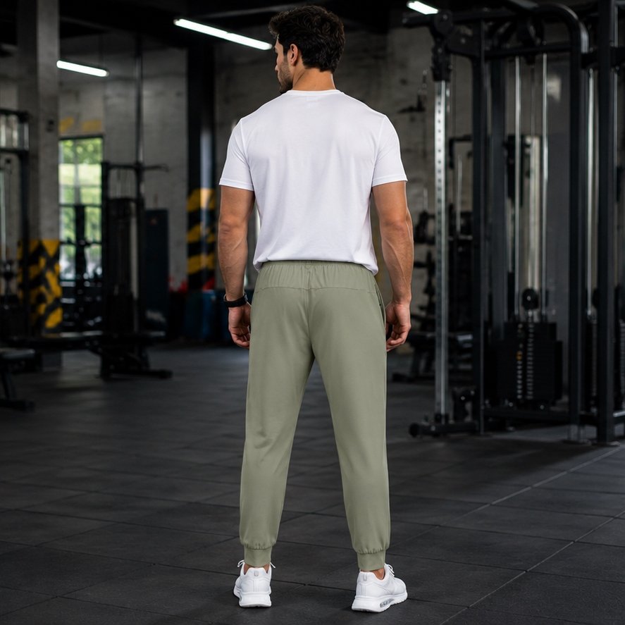 men imported drifit lt olive model back resize